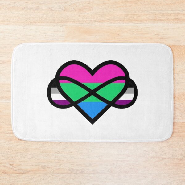 Item preview, Poly Ace Infinity Heart designed and sold by UnicornPeeps.