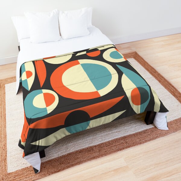 Retro Eames Era Pisces Comforter