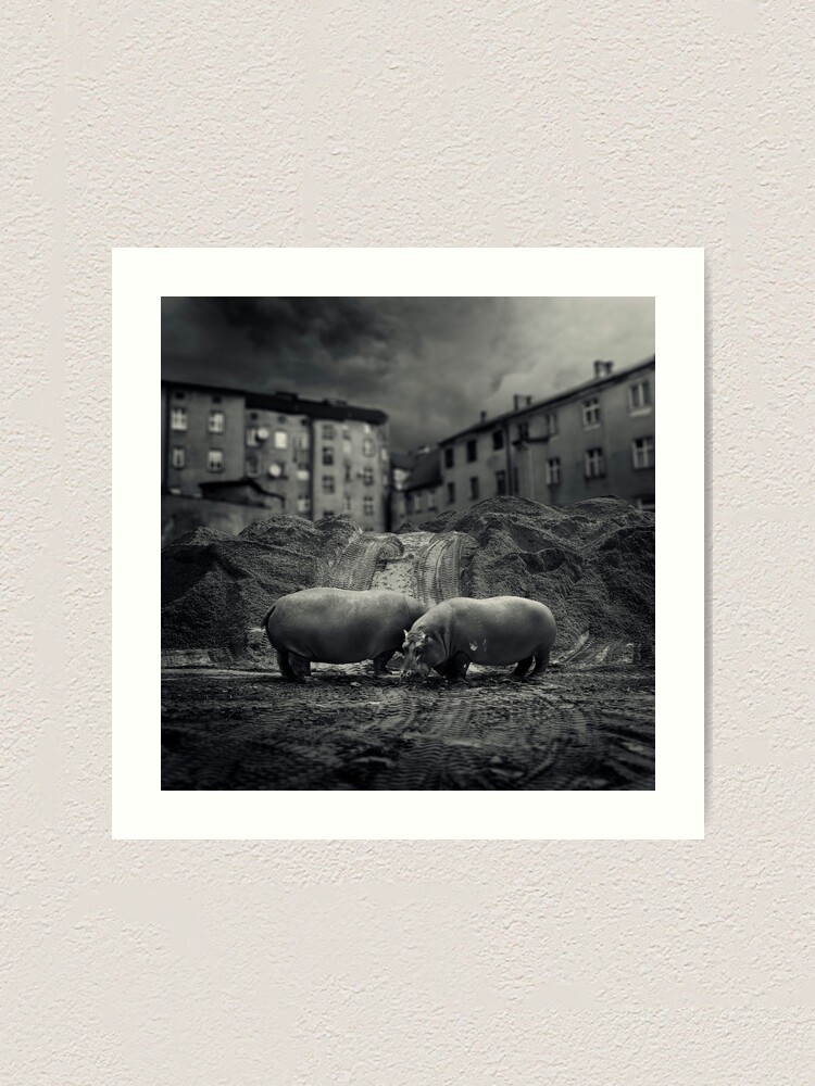 Alternate view of .workers. Art Print