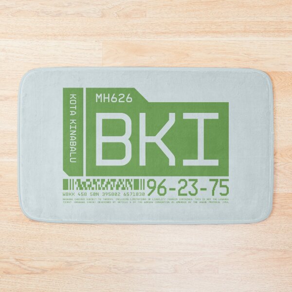 Item preview, Luggage Tag C - BKI Kota Kinabalu Malaysia designed and sold by VoodooCircus.