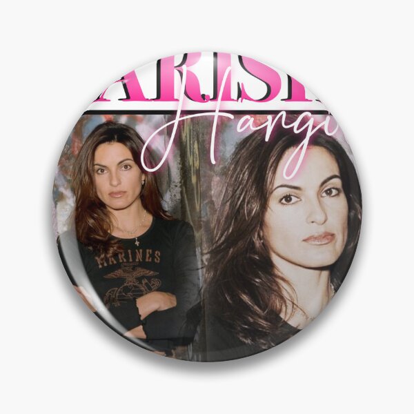 Item preview, Mariska Hargitay Olivia Benson Law and Order SVU Retro Merch Shirt Sticker designed and sold by AlexisValeska.