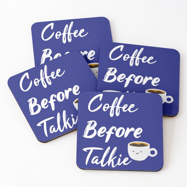 Item preview, Coffee Before Talkie Funny Cute Coffee Gift designed and sold by 22ndOfOctobe.