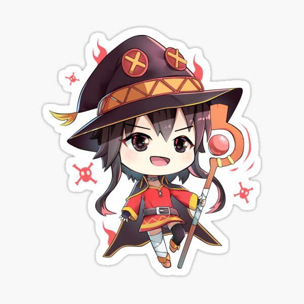 Chibi funny Kazuma , Konosuba ! Sticker by Anna Blonwell