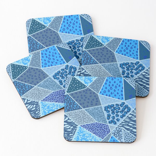 Item preview, Patchy Blues designed and sold by Odsy.