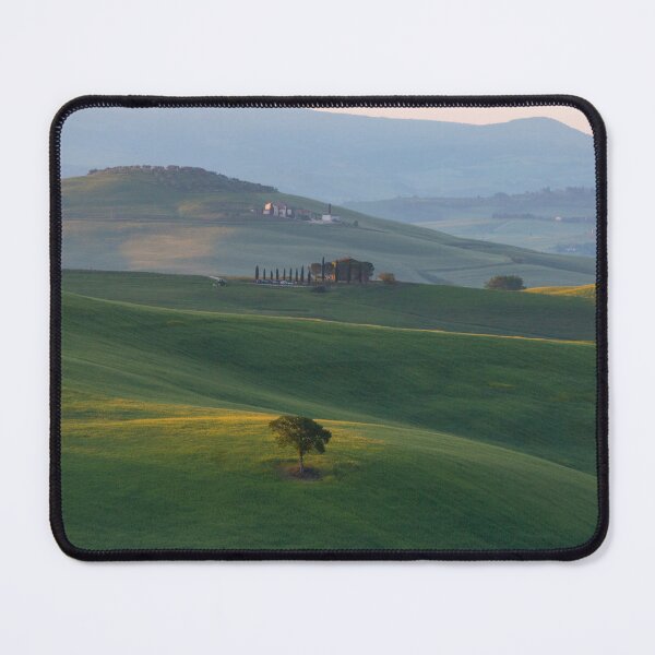Item preview, The green landscape of Val D Orcia designed and sold by pietrofoto.