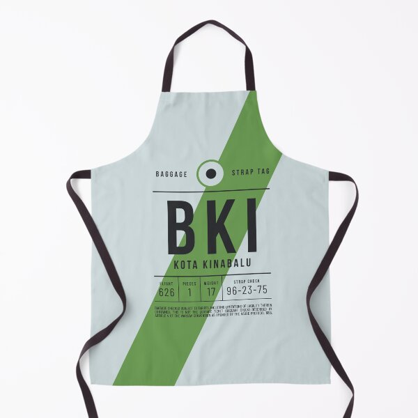 Item preview, Luggage Tag E - BKI Kota Kinabalu Malaysia designed and sold by VoodooCircus.
