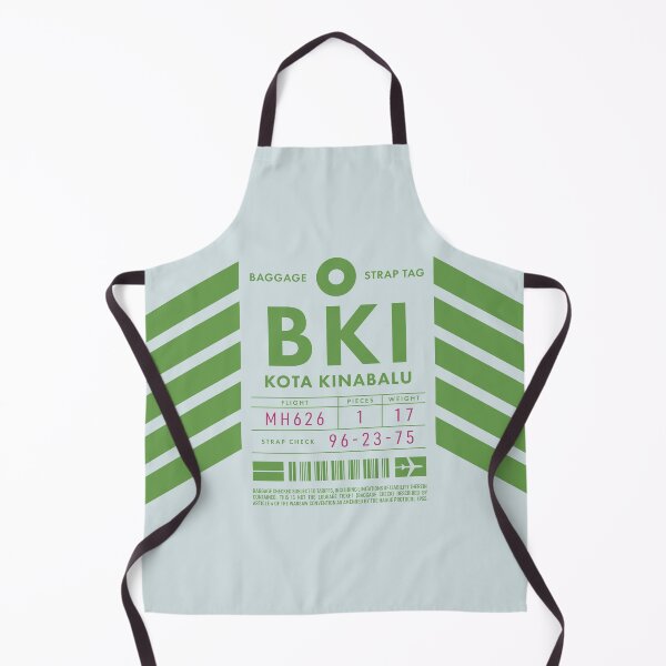 Item preview, Luggage Tag D - BKI Kota Kinabalu Malaysia designed and sold by VoodooCircus.