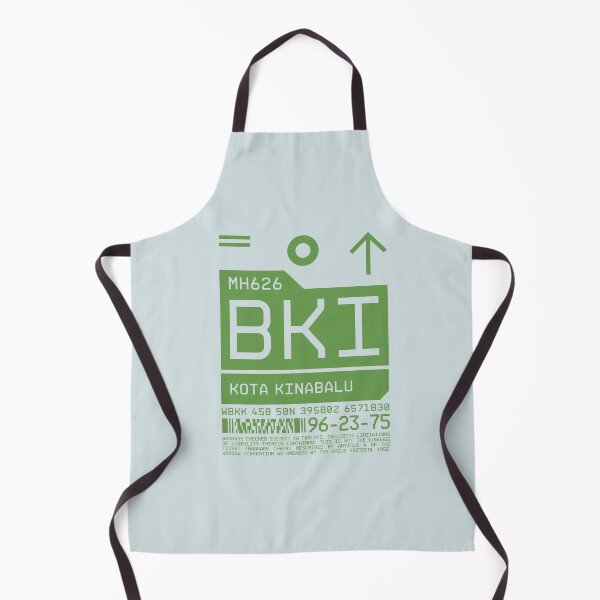 Item preview, Luggage Tag C - BKI Kota Kinabalu Malaysia designed and sold by VoodooCircus.