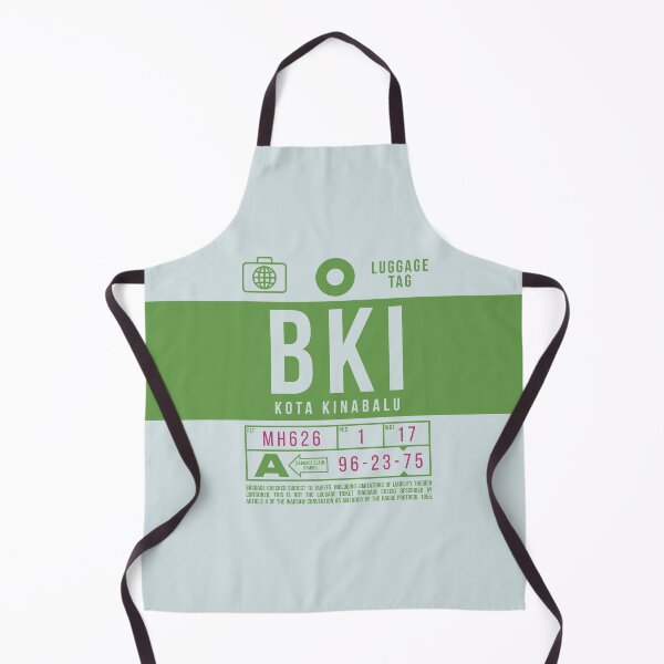 Item preview, Luggage Tag B - BKI Kota Kinabalu Malaysia designed and sold by VoodooCircus.