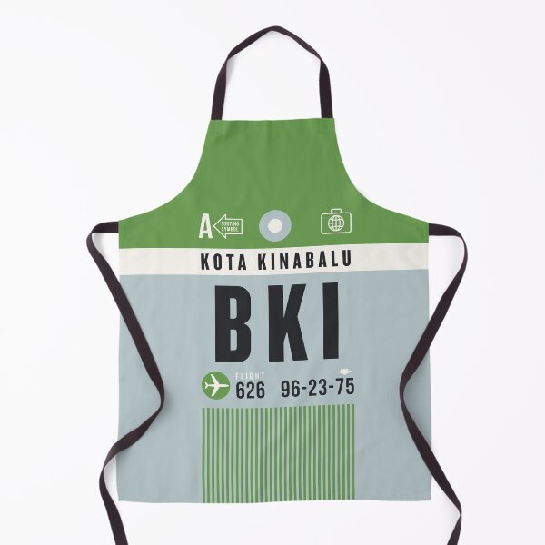 Item preview, Luggage Tag A - BKI Kota Kinabalu Malaysia designed and sold by VoodooCircus.