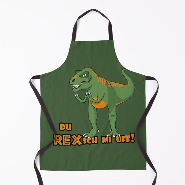 Item preview, Annoyed T-Rex says: "You REXsch me uff!" Funny Dinosaur (Swiss German) designed and sold by GiborDesign.