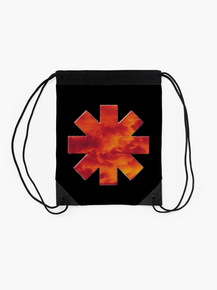 Discover The Hot Chilli Logo Drawstring Bag