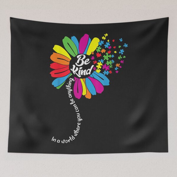 Item preview, Autism Awareness Women Mom Kids Acceptance Sunflower Be Kind designed and sold by Corelli87.