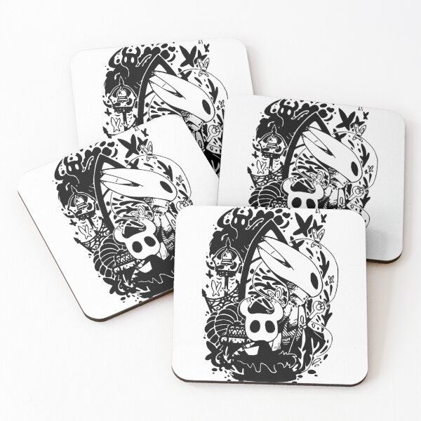 Item preview, White Classic Art Hollow Knight Funny Game  designed and sold by Calens628.