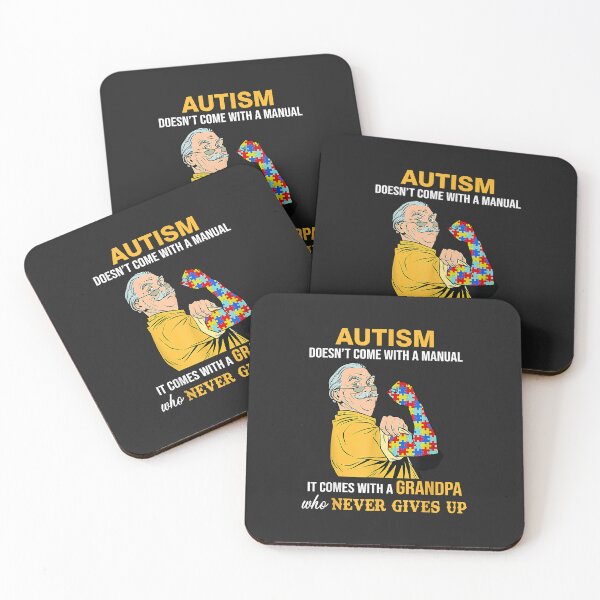 Item preview, Autism Doesn't Come With A Manual It Comes With A Grandpa designed and sold by Corelli87.