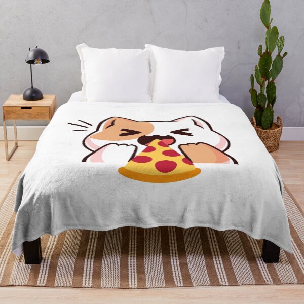 Item preview, Cat Eating Pizza Cat Eating A Pizza Cute Cat Eating Pizza designed and sold by Fudoitga.