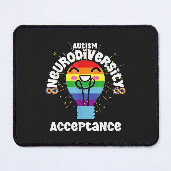 Item preview, Autism Neurodiversity Acceptance Kawaii light bulb designed and sold by Corelli87.