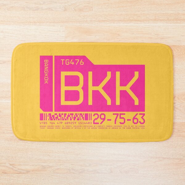 Item preview, Luggage Tag C - BKK Bankok Thailand designed and sold by VoodooCircus.