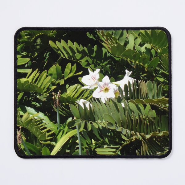 Item preview, White Flowers in the Leaves designed and sold by GardenArtworks.