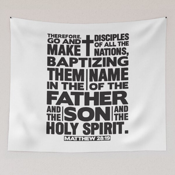 Item preview, Matthew 28:19 Make Disciples of all the Nations designed and sold by plushism.