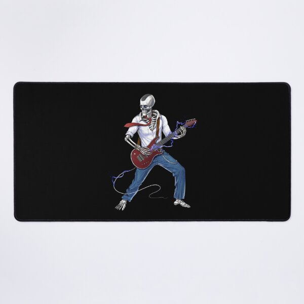 Item preview, Heavy Metal Skeleton Guitar Player designed and sold by underheaven.