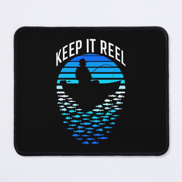 Item preview, Keep It Reel Fishing Retro Sunset Funny Fisherman And Boat designed and sold by GrandeDuc.