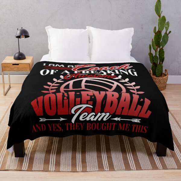 Item preview, I Am A Coach Of A Freaking Awesome Volleyball Team designed and sold by UnknownArtistt.