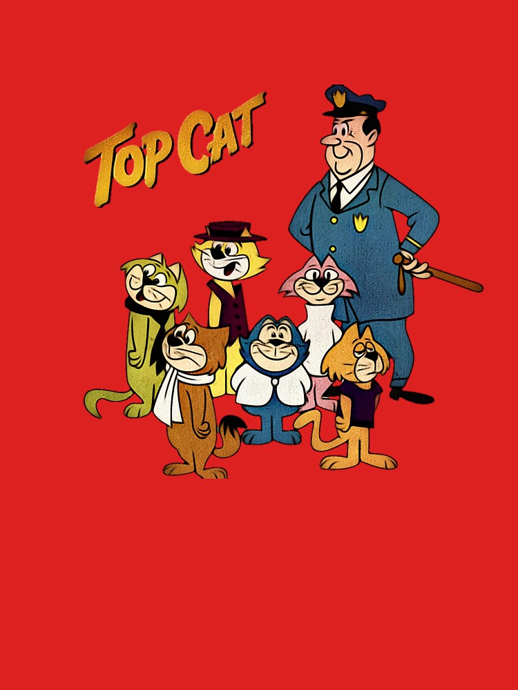 "Top Cat, Vintage Retro Cartoon, summer " Tshirt for Sale by