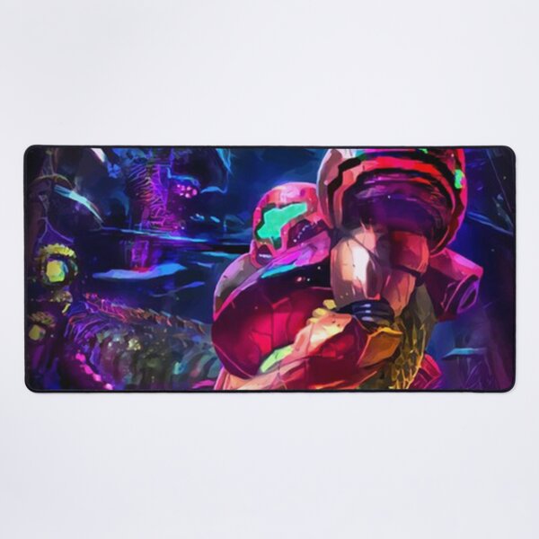 Samus Aran Metroid Poster Desk Mat