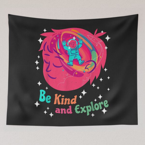 Item preview, Be Kind and Explore Autism Astronaut – ASD Neurodiversity designed and sold by Corelli87.