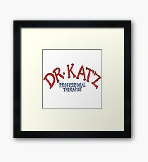Dr Katz Professional Therapist Framed Print