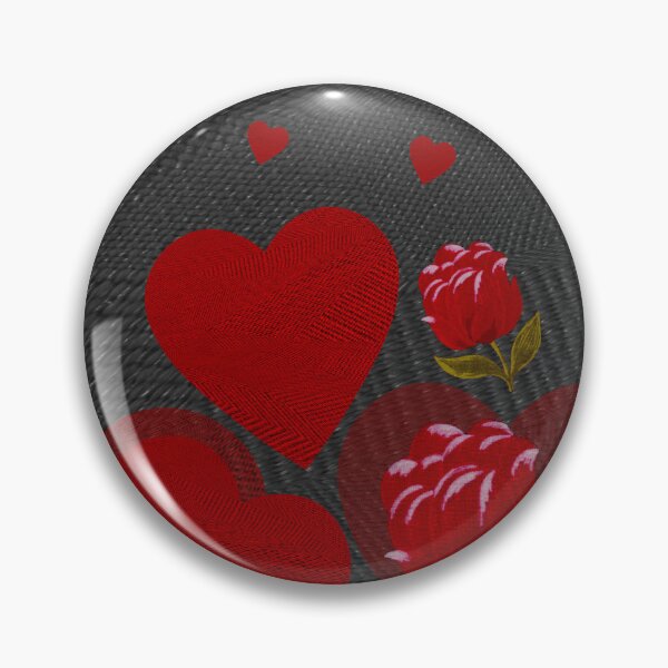Item preview, Valentine, red heart, red rose on gray background designed and sold by homemadecreate.