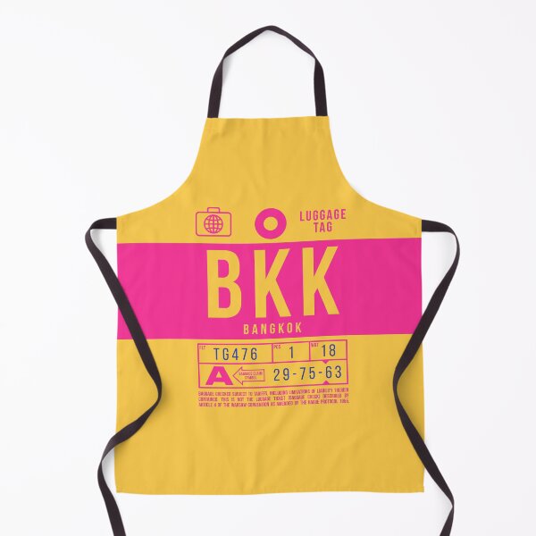Item preview, Luggage Tag B - BKK Bangkok Thailand designed and sold by VoodooCircus.