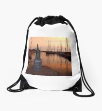 The widow of Staveren Drawstring Bag