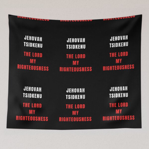 Item preview, Jehovah Tsidkenu, Righteousness, Father, Forgiven, Bible verse, Bible, Verse, Christian, Jesus, God, Faith, Christianity, Religion, Lord, Motivational, cute, Grace, Quotes. Christian quotes. designed and sold by Isheshop.