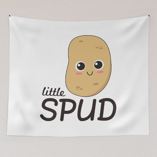 Item preview, Little Spud Potato Lover Potatoes Funny Saying designed and sold by TastefulTees.
