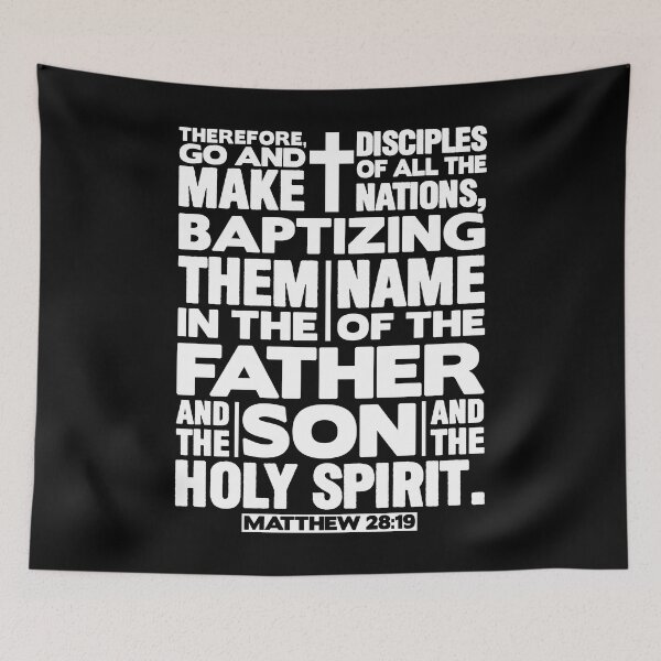 Item preview, Matthew 28:19 Make Disciples of all the Nations designed and sold by plushism.