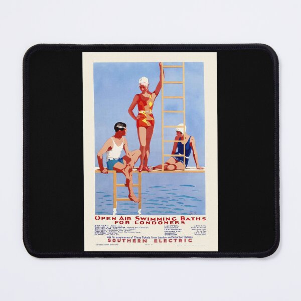 Item preview, Open Air Swimming Baths for Londoners designed and sold by GertrudPohl88.