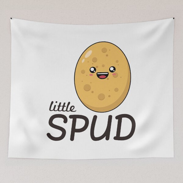 Item preview, Little Spud Potato Lover Potatoes Funny Saying designed and sold by TastefulTees.