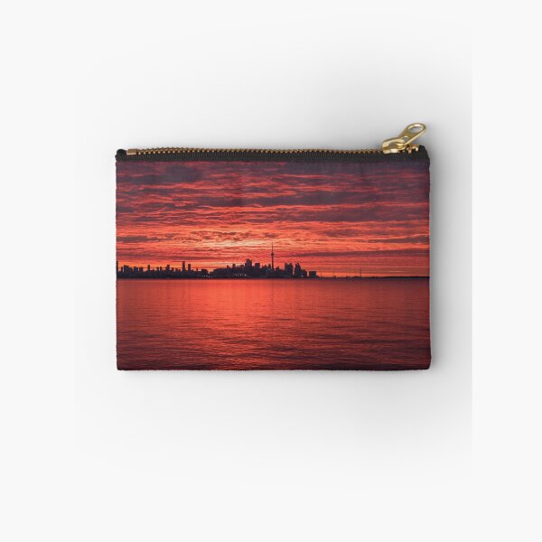 Item preview, Spectacular Sky Reflected - Toronto Skyline Minutes Before Sunrise designed and sold by Georgia Mizuleva.