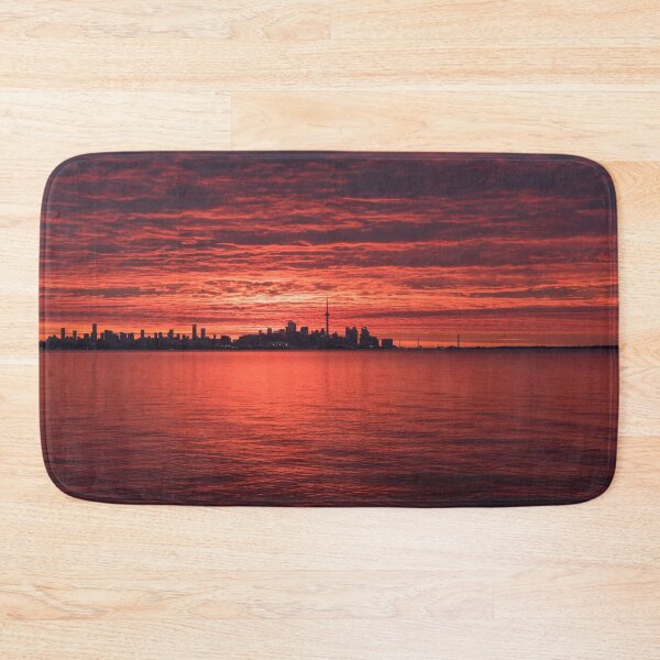 Item preview, Spectacular Sky Reflected - Toronto Skyline Minutes Before Sunrise designed and sold by Georgia Mizuleva.