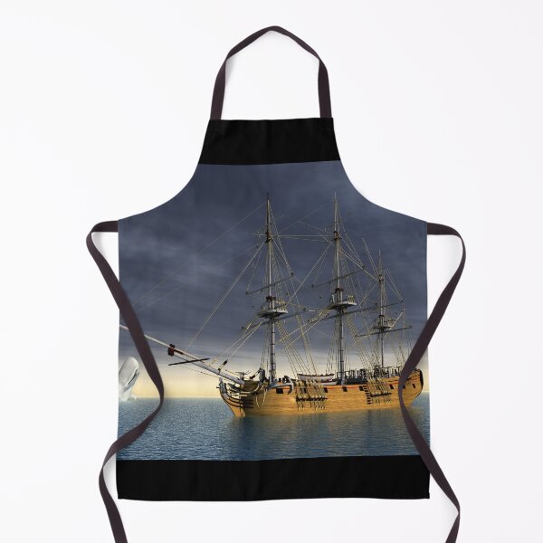 Item preview, Mocha Dick and sailing ship designed and sold by MIRO3D.
