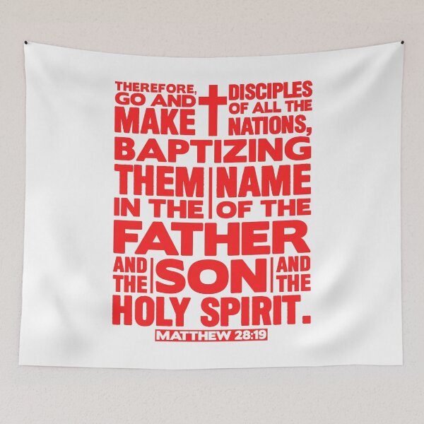 Item preview, Matthew 28:19 Make Disciples of all the Nations designed and sold by plushism.
