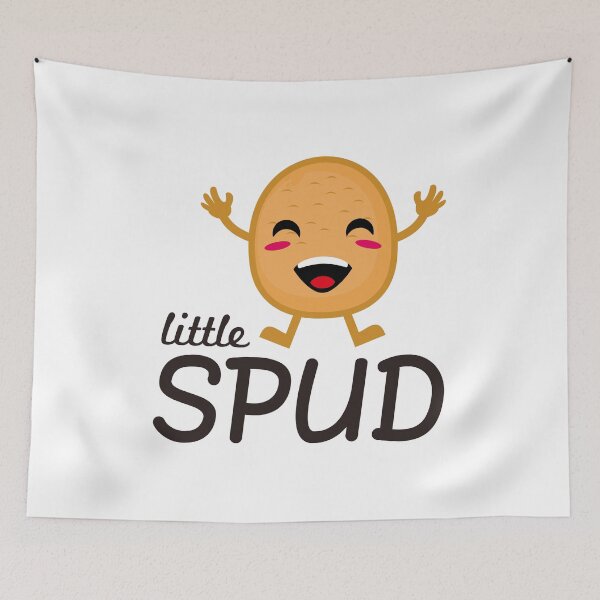 Item preview, Little Spud Potato Lover Potatoes Funny Saying designed and sold by TastefulTees.