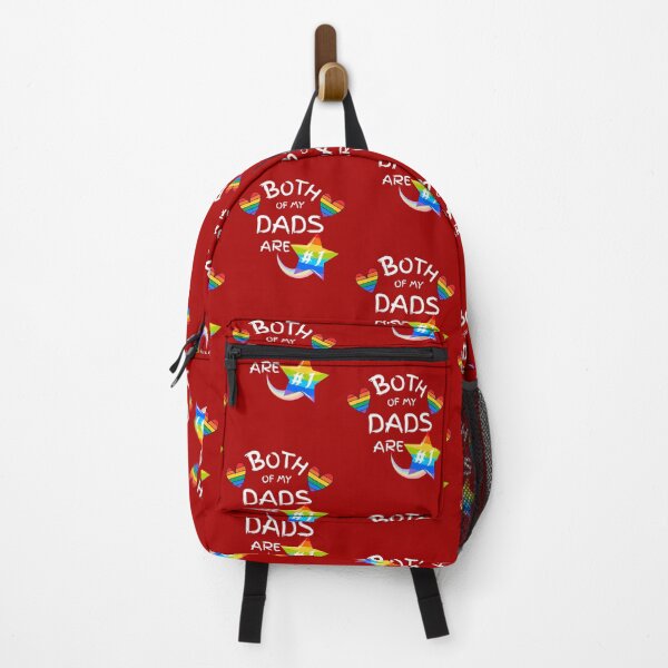 Item preview, Both of My Dads Are Number One Gay Pride Red designed and sold by Evolved-LovinIt.