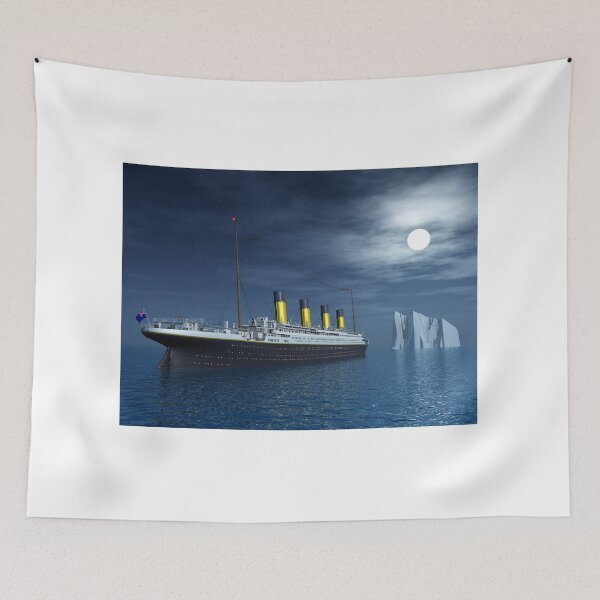 Item preview, Historic passenger ship RMS Titanic and Iceberg designed and sold by MIRO3D.