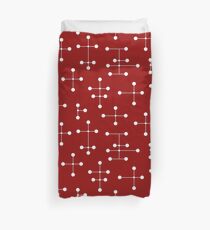 Midcentury Modern Dots 30 Duvet Cover
