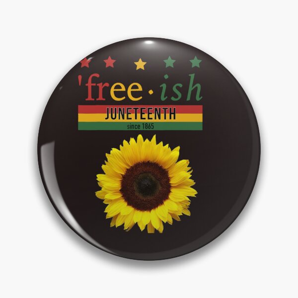 Item preview, Free-ish since 1865 with pan african flag for Juneteenth designed and sold by SENMARO100.