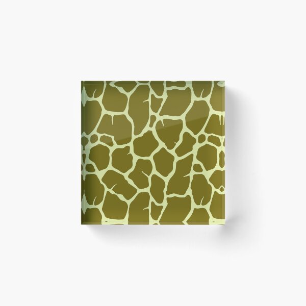 Item preview, Giraffe Pattern (Moss) designed and sold by SoulArtLove.