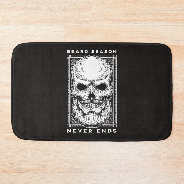 Item preview, Beard Season Never Ends Macho Biker Gift designed and sold by rubywawde.